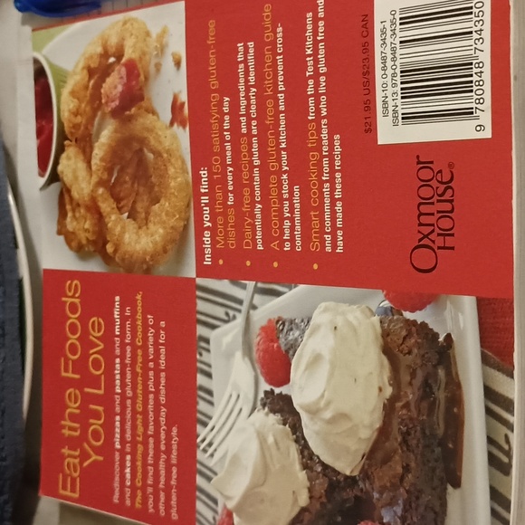 The Cooking Light Gluten-Free Cookbook Used but fairly in good condition. - Picture 3 of 3